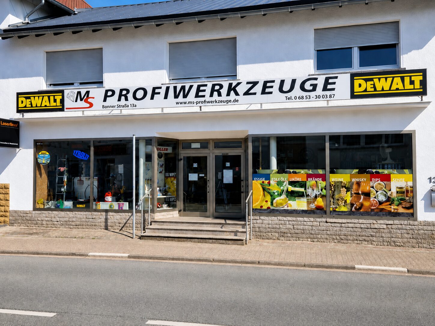 Außenansicht des Fachgeschäfts in der Bonner Str. 13a